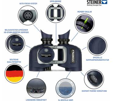 Produktbild Steiner Commander 7x50c 2023 (mit Kompass)