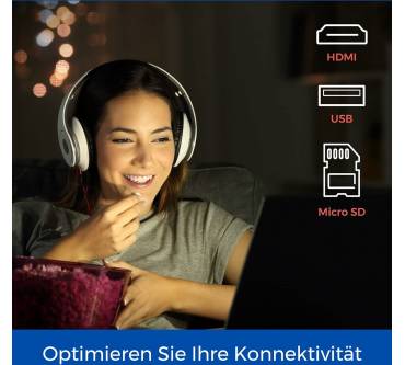 Produktbild Cello 14″ tragbarer Fernseher mit Netz- oder Akkubetrieb