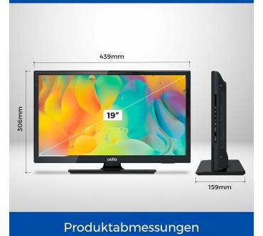 Produktbild Cello 19 Zoll Smart Camping Reise TV 12-Volt