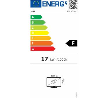 Produktbild Cello 19 Zoll Smart Camping Reise TV 12-Volt