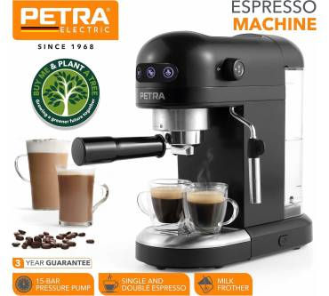 Produktbild Petra PT5240 Espressomaschine mit Milchaufschäumer