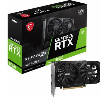 Produktbild MSI GeForce RTX 3050 Ventus 2X OC 6G