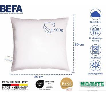 Produktbild BEFA NATUR Federkissen (1500g.)