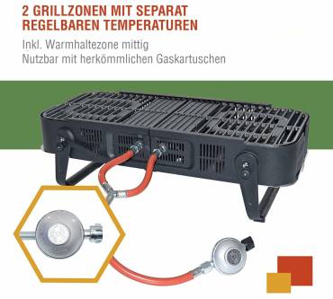 Produktbild Wiesenhof Bruzzzler Gasgrill zum Klappen