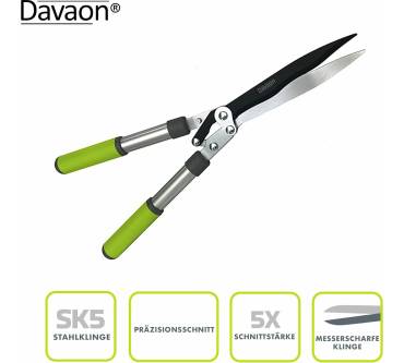 Produktbild Davaon Profi Hand Heckenschere