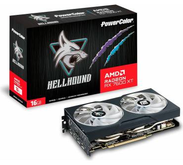 Produktbild TUL PowerColor Hellhound Radeon RX 7600 XT