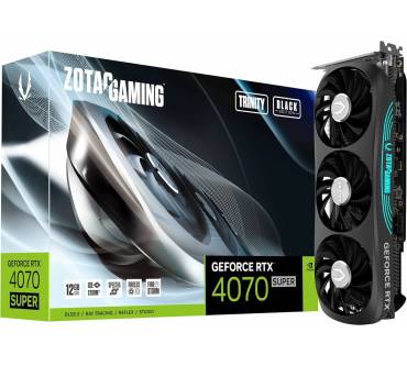 Produktbild Zotac Gaming GeForce RTX 4070 Super Trinity Black Edition