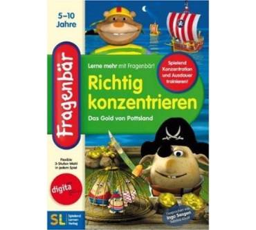 Produktbild SL - Spielend Lernen Verlag Fragenbär: Richtig konzentrieren - Das Gold von Pottsland