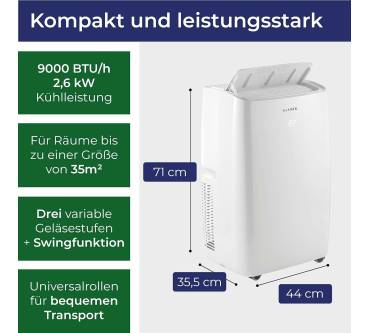 Produktbild Klamer 3-in-1 AC 9000 BTU (22565)