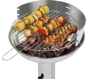 Produktbild Lidl Grillmeister Holzkohle Säulengrill