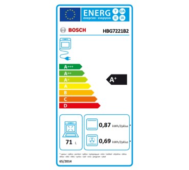 Produktbild Bosch Serie 8 HBG7221B2