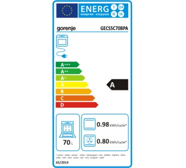 Produktbild Gorenje GECS5C70BPA