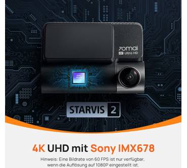 Produktbild 70mai Dash Cam 4K A810