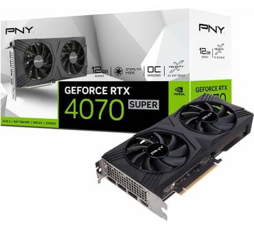 Produktbild PNY GeForce RTX 4070 Super Verto Overclocked Dual Fan