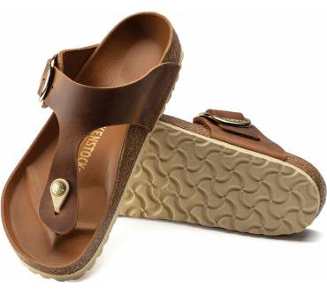 Produktbild Birkenstock Gizeh Big Buckle Naturleder Geölt Damen