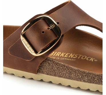 Produktbild Birkenstock Gizeh Big Buckle Naturleder Geölt Damen