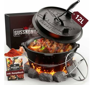 Produktbild Gusskönig Dutch Oven Set (12 Liter)