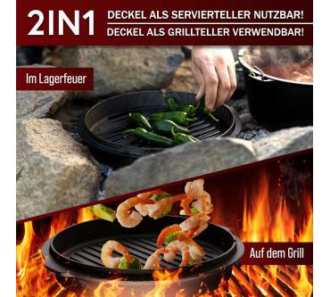 Produktbild Gusskönig Dutch Oven Set (12 Liter)