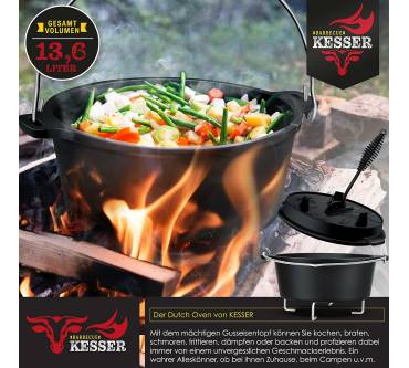 Produktbild Kesser Dutch Oven Set BBQ (12 Liter)