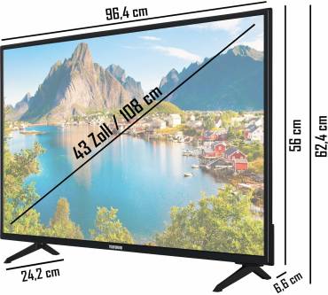 Produktbild Telefunken XU43SN550S