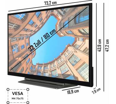 Produktbild Toshiba 32LK3C63DAW