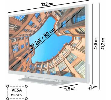 Produktbild Toshiba 32LK3C63DAW