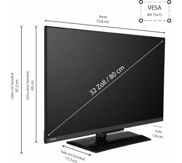 Produktbild Toshiba 32LV3E63DAZ