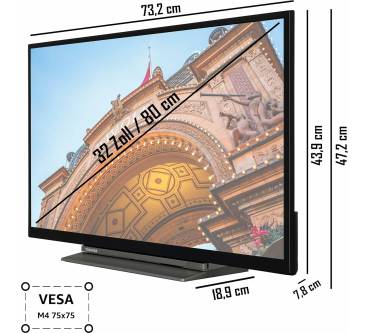 Produktbild Toshiba 32WD3C63DAW