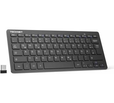 Produktbild TeckNet Slim Portable Wireless Keyboard