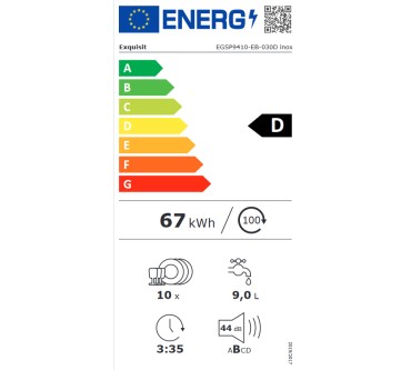 Produktbild Exquisit EGSP9410-EB-030D