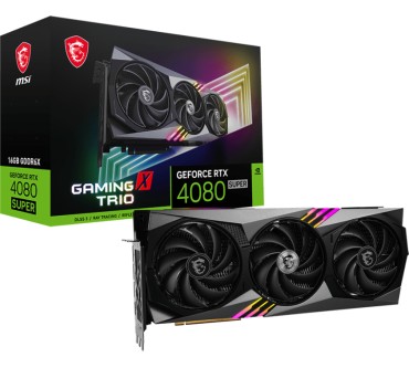 Produktbild MSI GeForce RTX 4080 Super 16G Gaming X Trio