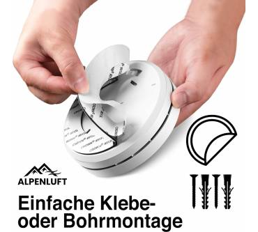 Produktbild Alpenluft Rauchmelder 10 Jahres-Batterie