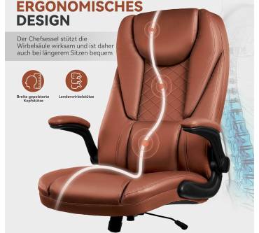 Produktbild Guessky Ergonomischer Lederstuhl