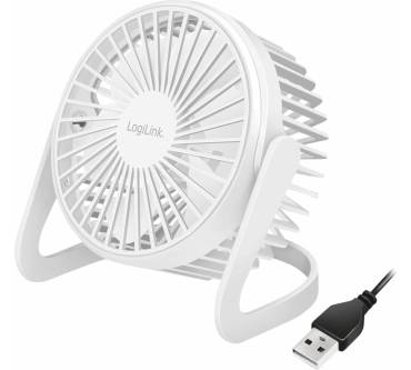 Produktbild LogiLink USB-Schreibtischventilator (12,7 cm)