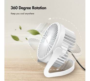 Produktbild LogiLink USB-Schreibtischventilator (12,7 cm)