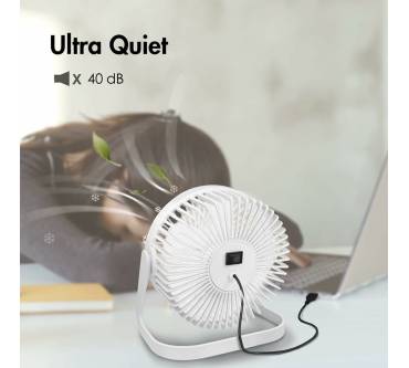 Produktbild LogiLink USB-Schreibtischventilator (15.24 cm)