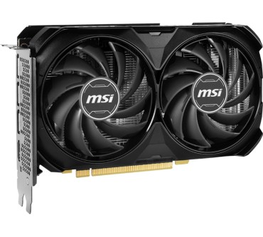 Produktbild MSI GeForce RTX 4060 Ti Ventus 2X Black 16G OC