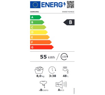 Produktbild Samsung WW8ET4048CE/EG WW4900T