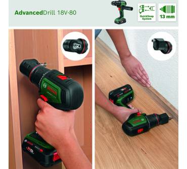 Produktbild Bosch AdvancedDrill 18V-80 QuickSnap