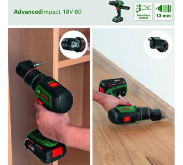 Produktbild Bosch AdvancedImpact 18V-80 QuickSnap