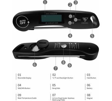 Produktbild DOQAUS Fleischthermometer