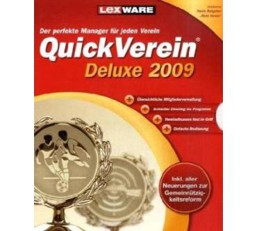 Produktbild Lexware QuickVerein Deluxe