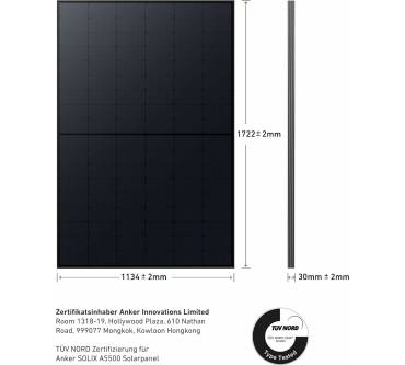 Produktbild Anker Solix Balkonkraftwerk (820W PV)