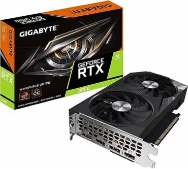 Produktbild GigaByte GeForce RTX 3060 Windforce OC 12G