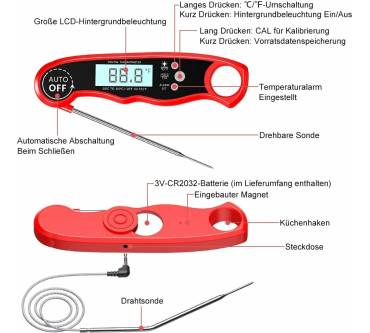 Produktbild Cirycase Fleischthermometer