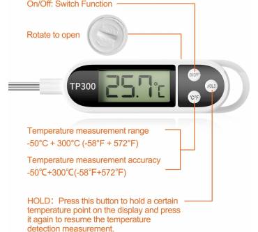 Produktbild Firschoie Digitales Thermometer