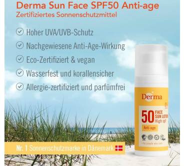 Produktbild Derma Face sun lotion 50