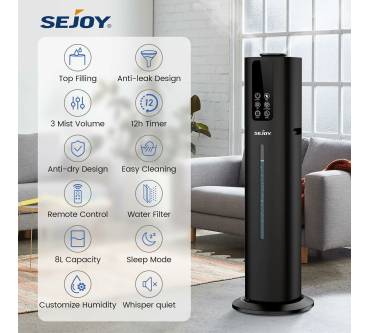 Produktbild Sejoy Cool Mist Air 8L/2.11Gal