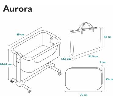 Produktbild Lionelo Aurora