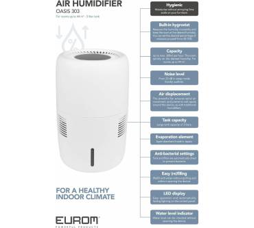 Produktbild Eurom Oasis 303 WiFi Luftbefeuchter